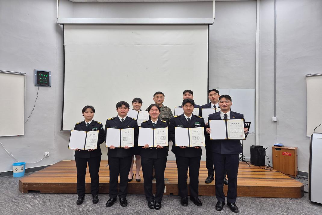 2024 2학기 학군리더 장학 수여식